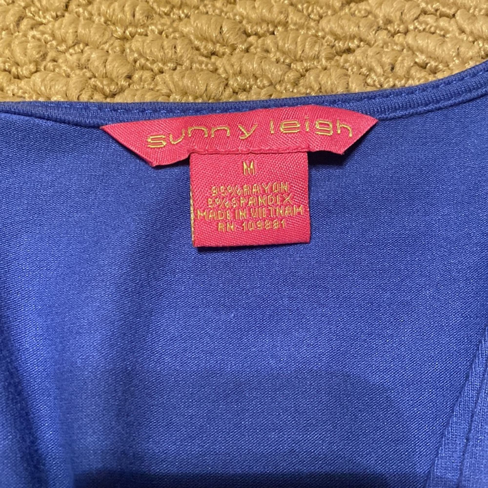 Sunny Leigh rayon spandex sleeveless top - Picture 4 of 6